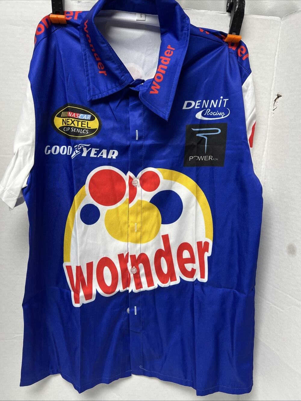 Ricky Bobby Shirt Talladega Nights Short Sleeve Shirt S With Hat